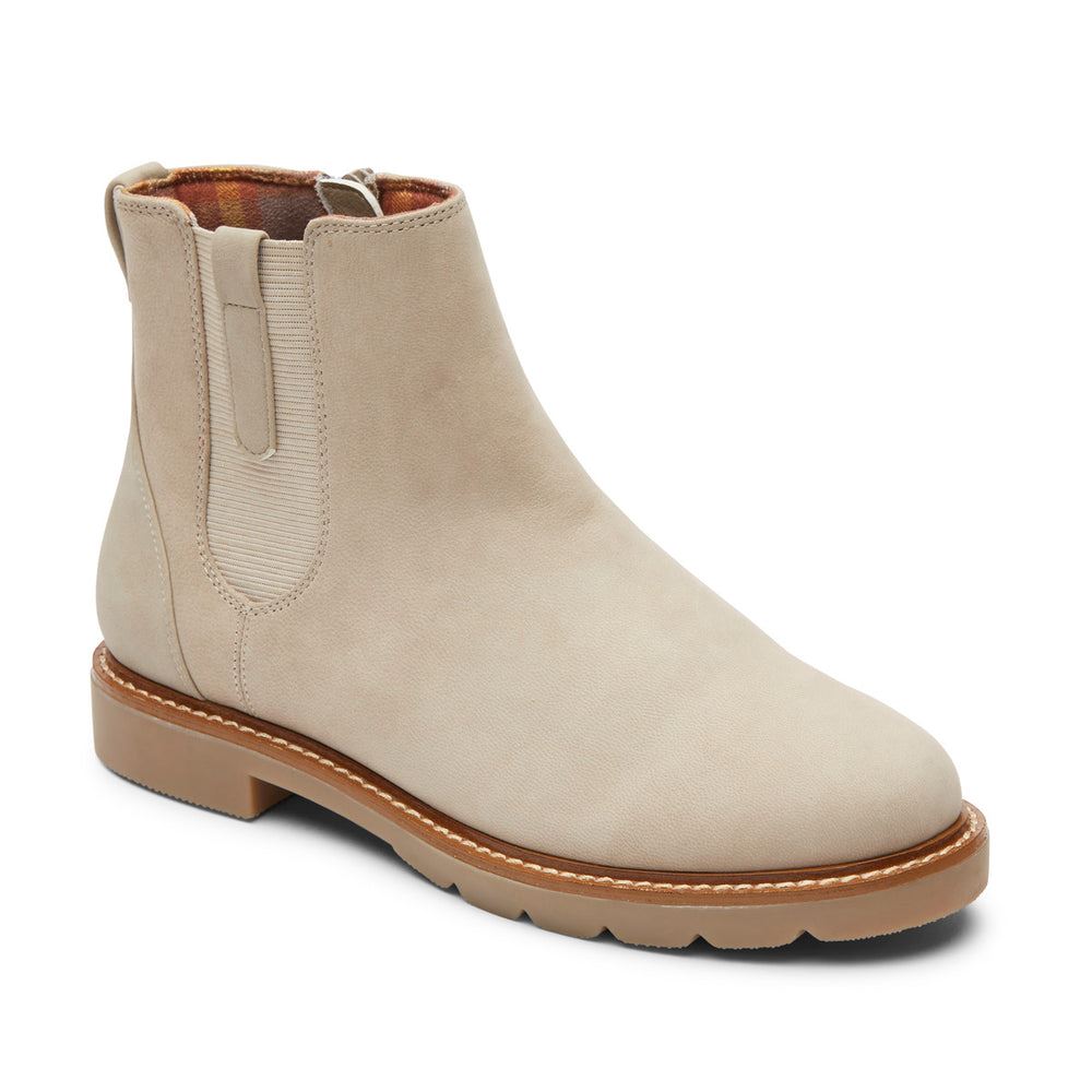 Rockport Women Kacey Bootie - Taupe | 6HRxjic4