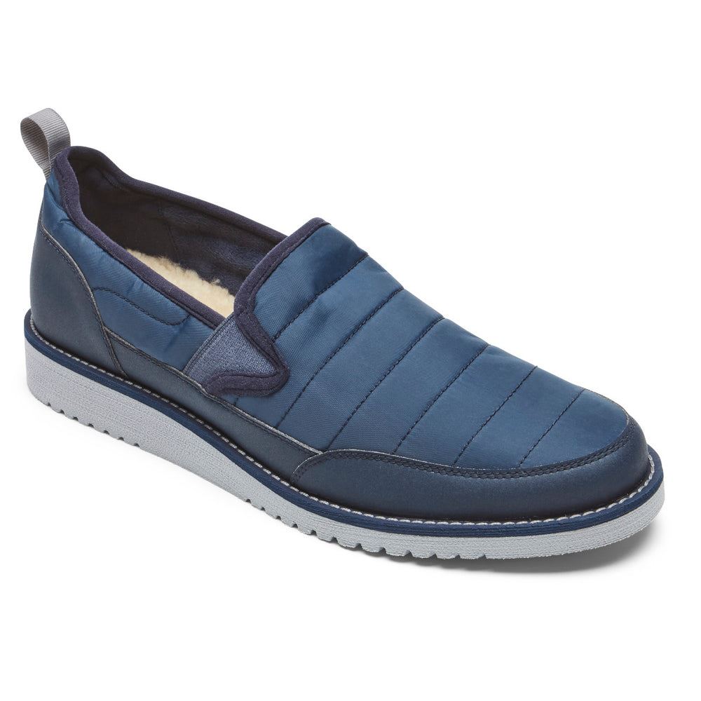 Rockport Men's Axelrod Quilted Slip-On - NAVY | 9XN7z9bX