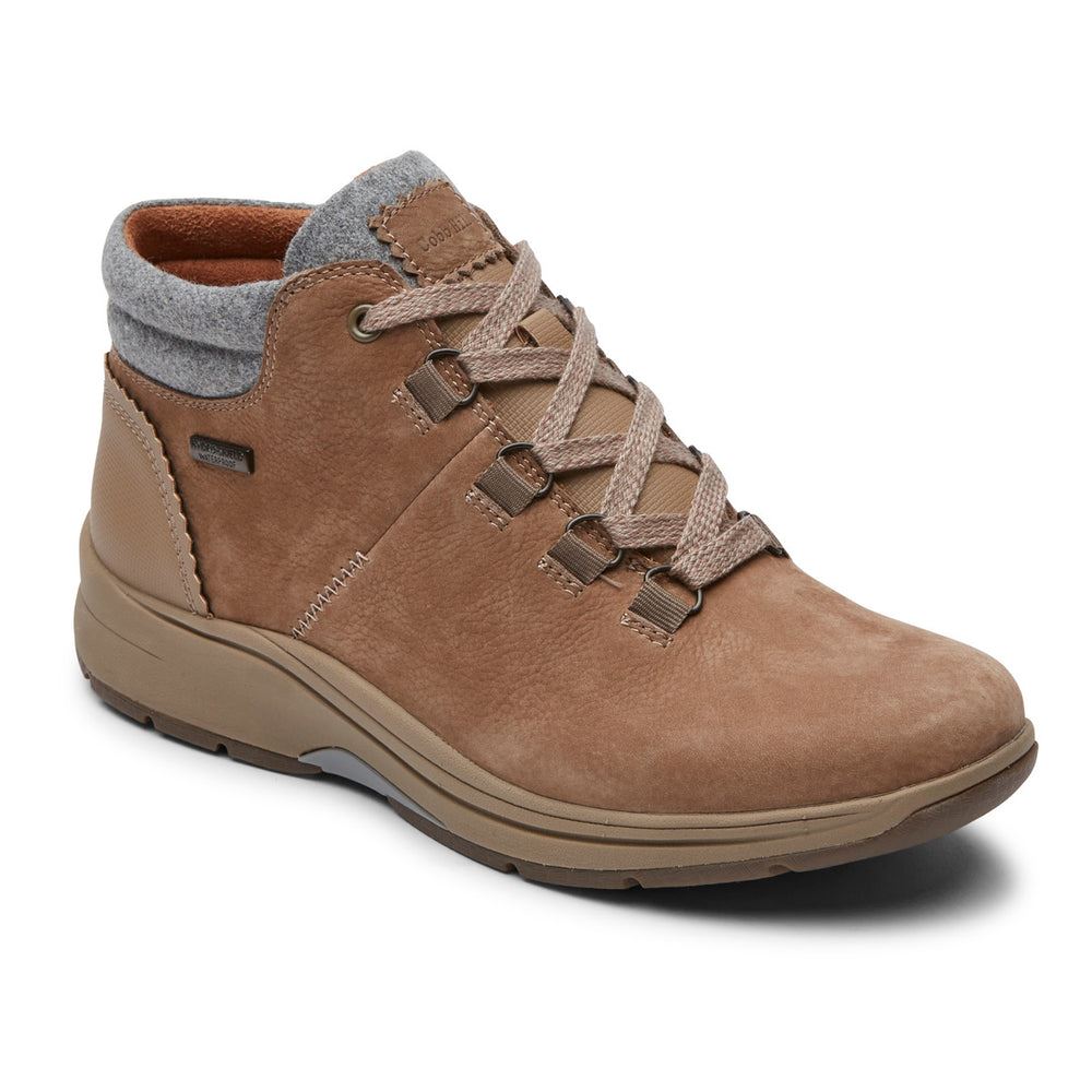Cobb Hill Women Piper Hiker Bootie - Waterproof - Taupe | B2iPdwrE