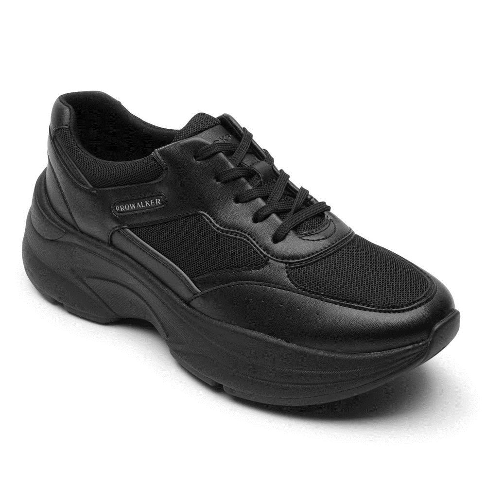 Rockport Women ProWalker Eco Sneaker - BLACK | MHxPS4zK