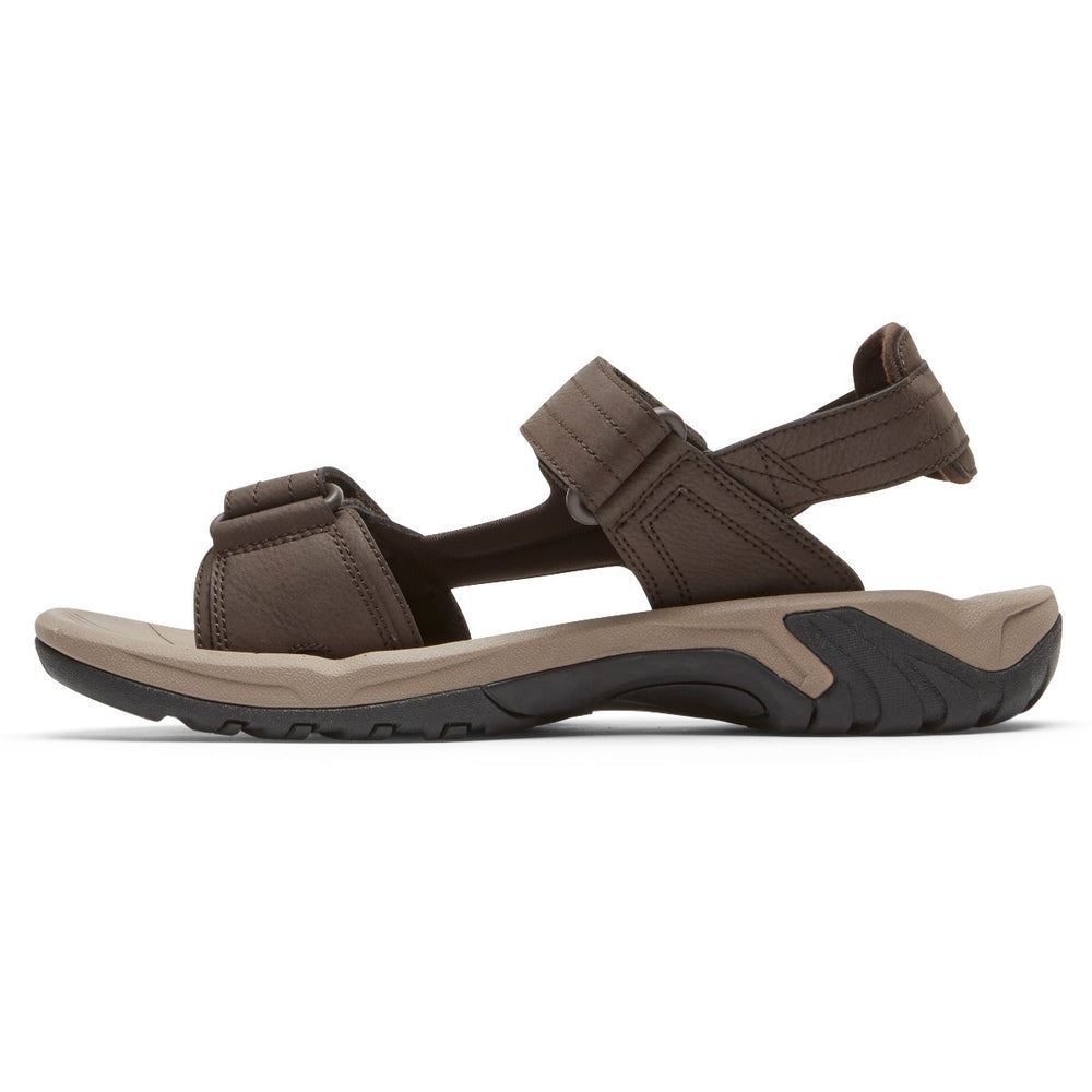 Rockport Men's Byron Adjustable Sandal - Java | WTRHTMca