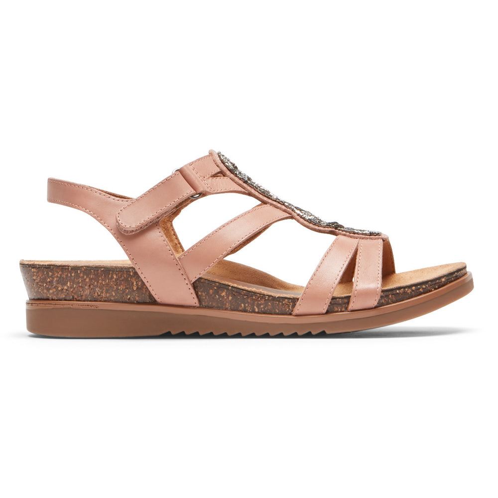 Cobb Hill Women's May Beaded Sandal - Tuscany Pink | f18JdGhm