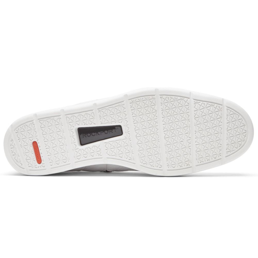 Rockport Men Total Motion Lite Zip Sneaker - WHITE | fpDSTc64