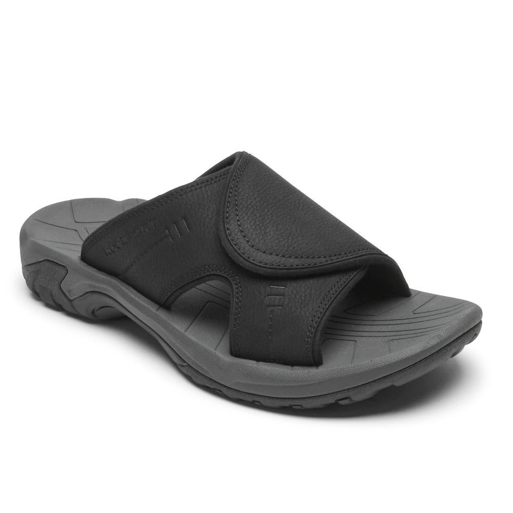 Rockport Men's Byron Slide Sandal - Black | oPTqNzPZ