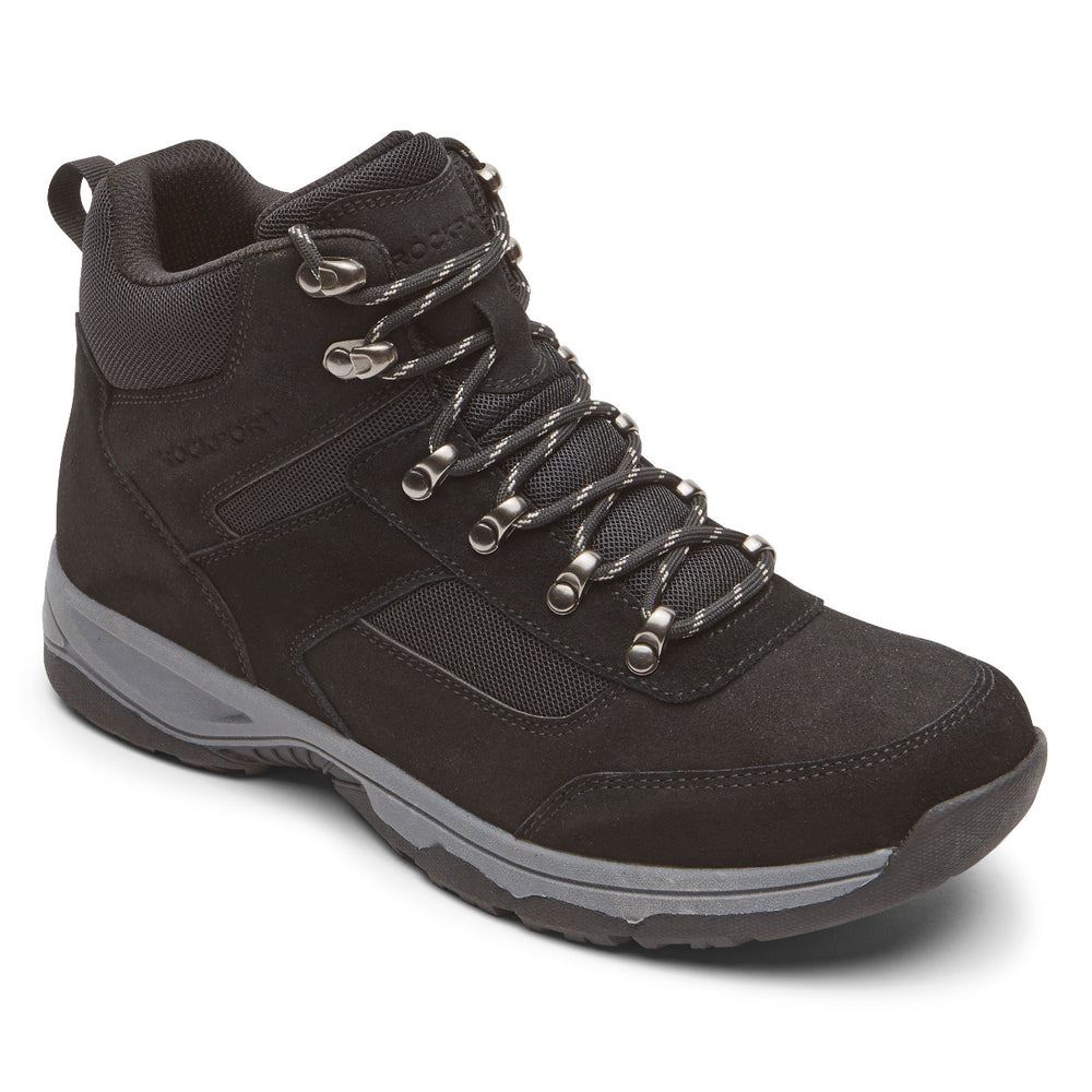 Rockport Men Dickinson Hiker Boot - BLACK | pka66b5N